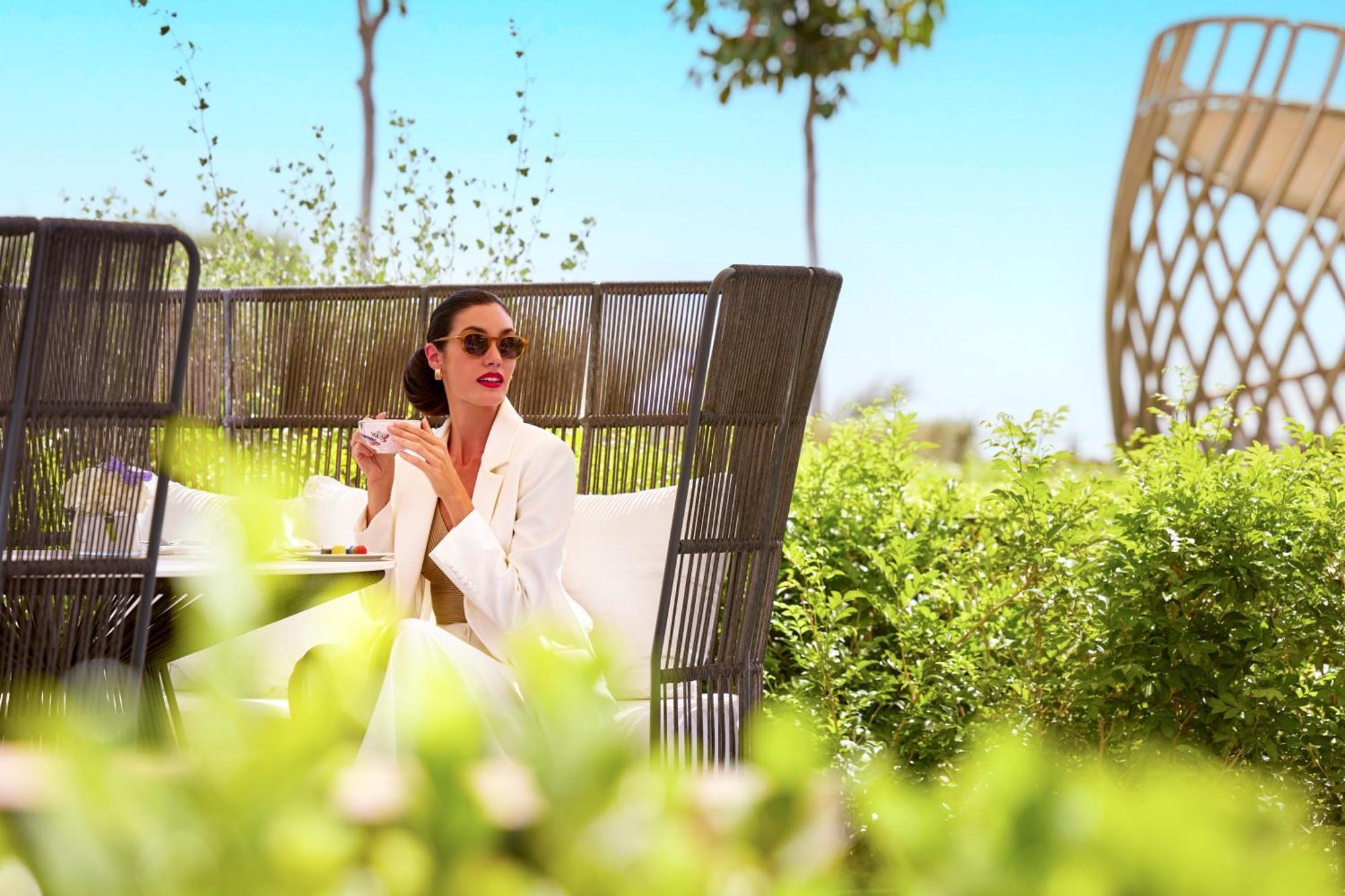 Hotel Fairmont Doha Lusail Exterior foto The resort's gardens