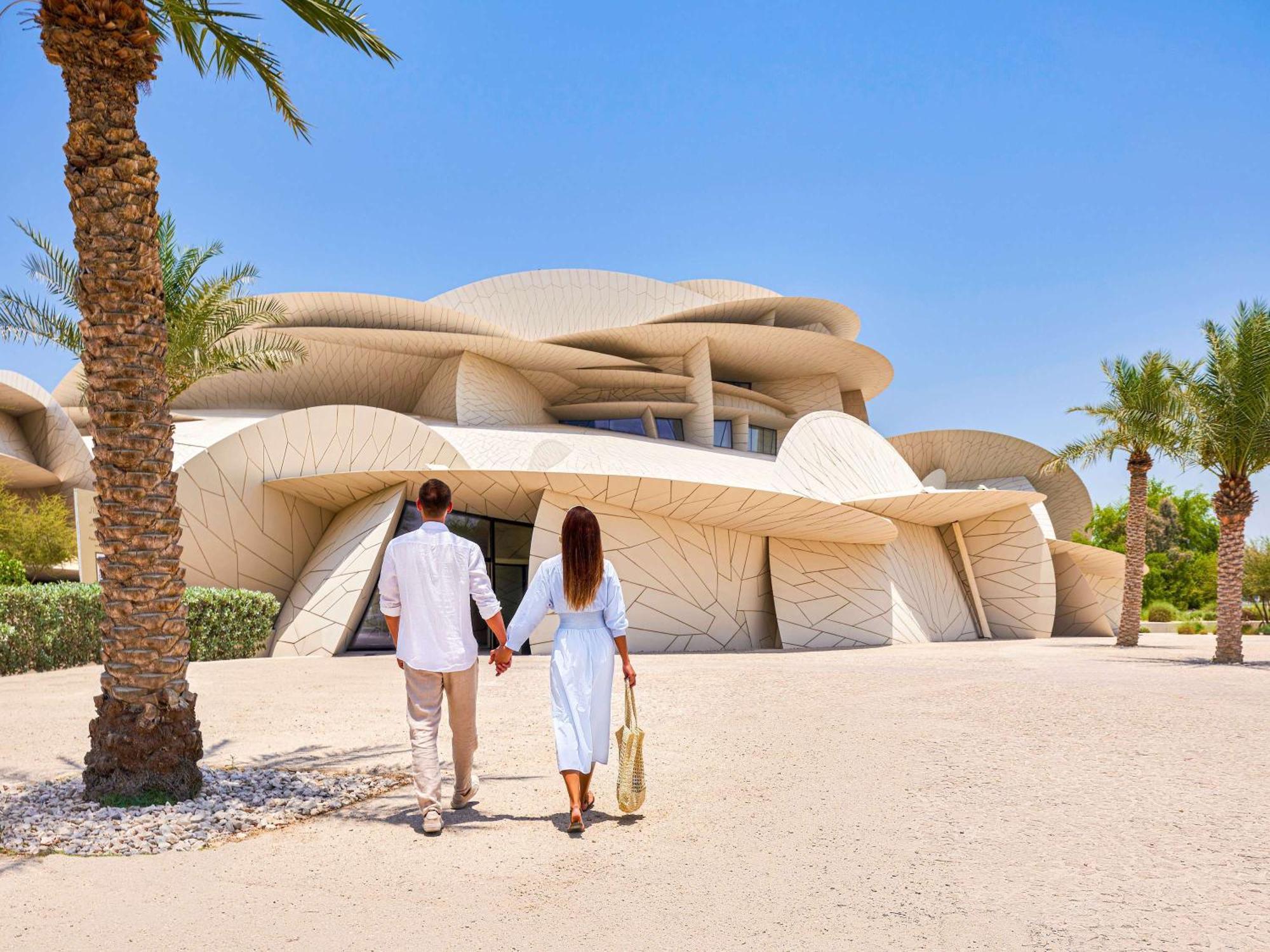 Hotel Fairmont Doha Lusail Exterior foto The Louvre Abu Dhabi